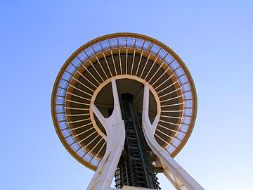 Saucer section of Space Needle (zoom)