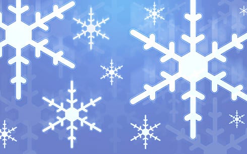 Snowy Cascade - Joyful Day Snowy Cascade - Joyful Day snowflake wallpaper