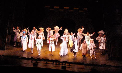 The Cast bowing The Cast bowing