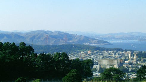 Golden Gate Bridge from Twin Peaks Golden Gate Bridge from Twin Peaks