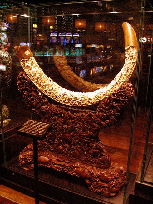 Chinese Mammoth Tusk carving Chinese Mammoth Tusk carving