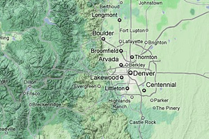 Denver Area Map