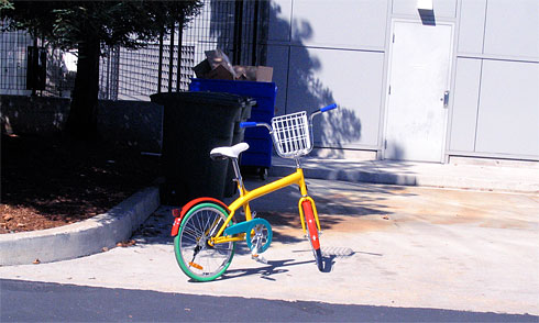 Colorful Googleplex Public Bike