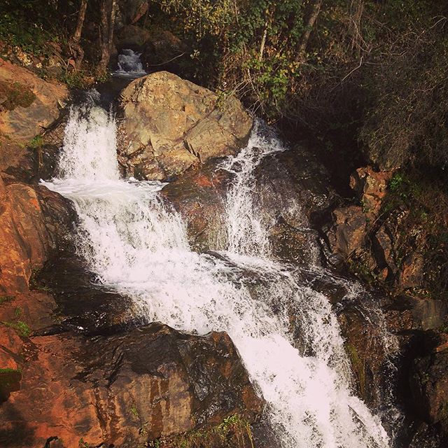 Lovely Waterfall in Hidden Falls Regional Park