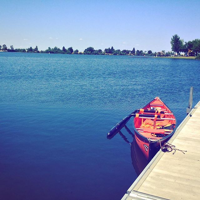 Kayaking in Rancho Seco Lake