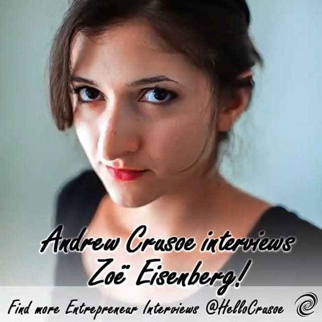 Zoe Eisenberg interview preview