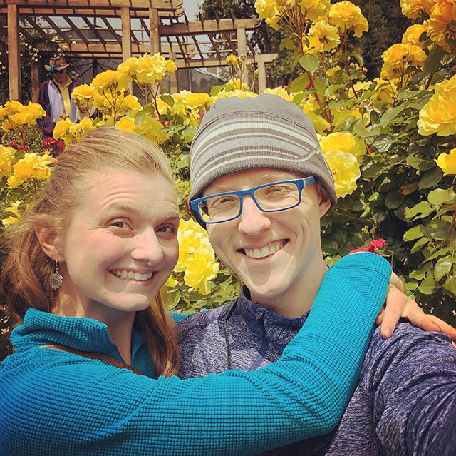 Visiting Berkeley Rose Garden with Jennifer Rose