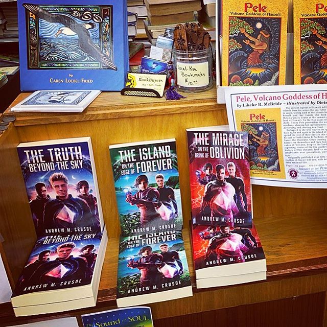 The Epic of Aravinda is now stocked at Big Island Book Buyers in Hilo, HI