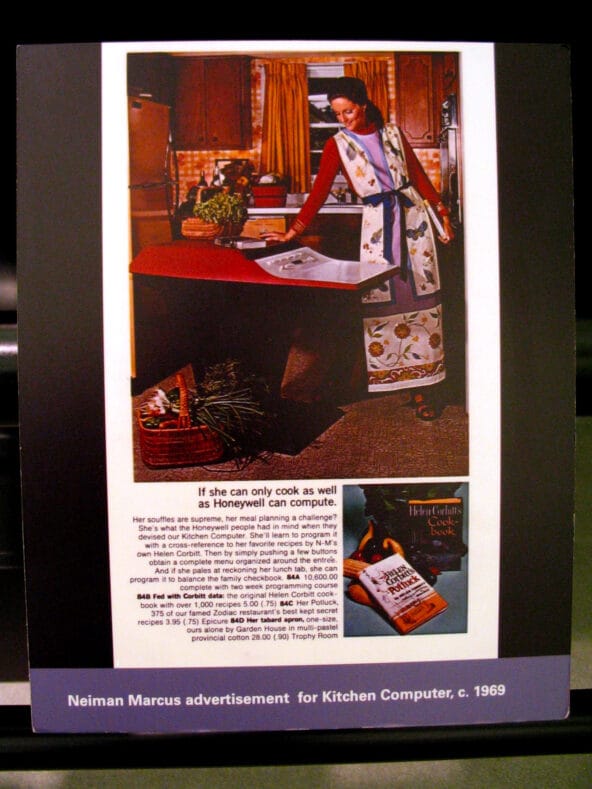 1960s Honeywell Kitchen Computer Advertisement