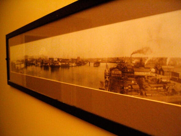 A photo of Portland in the 1800s+