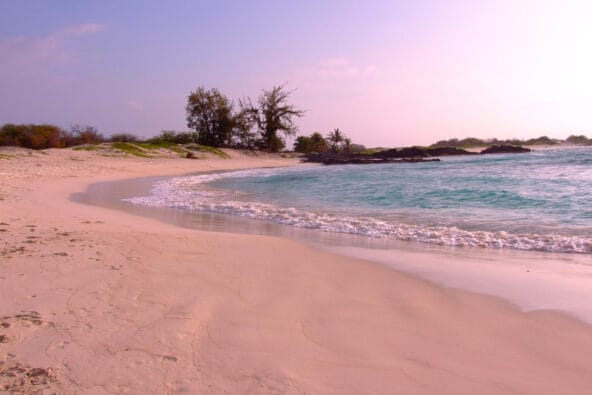 A private Makalawena Beach