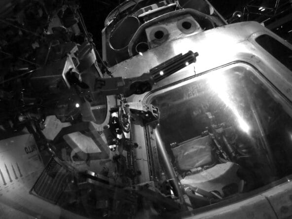 Apollo 8 Command Module closeup