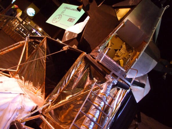 Apollo Lunar Module simulator