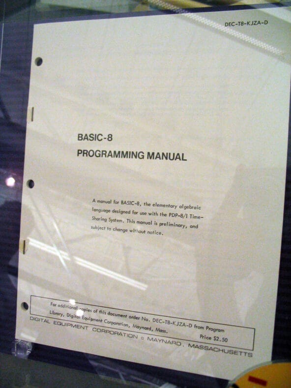 BASIC 8 Programming Manual