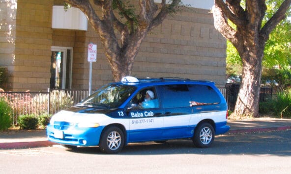 Baba Cab driver looking sharp