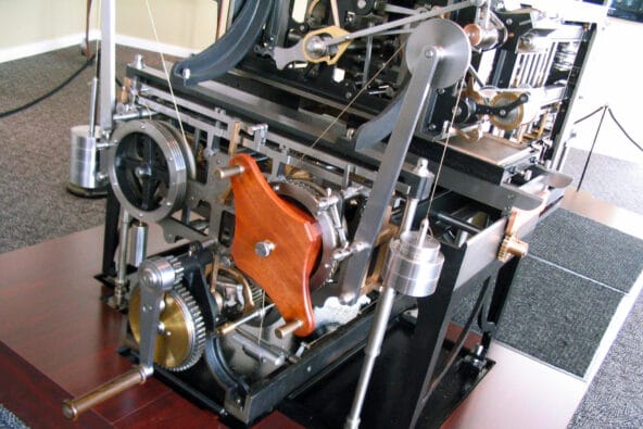 Babbage Difference Engine gears