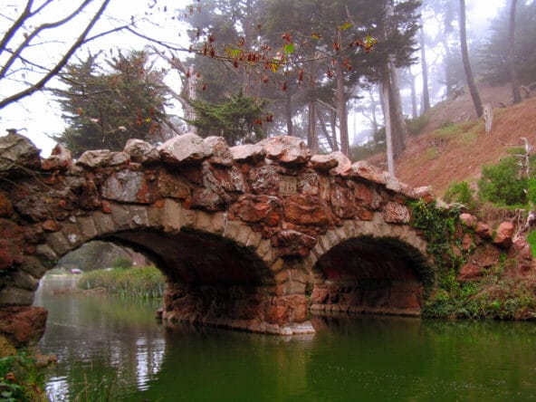 Bridge over Stow Lake (from 1893)