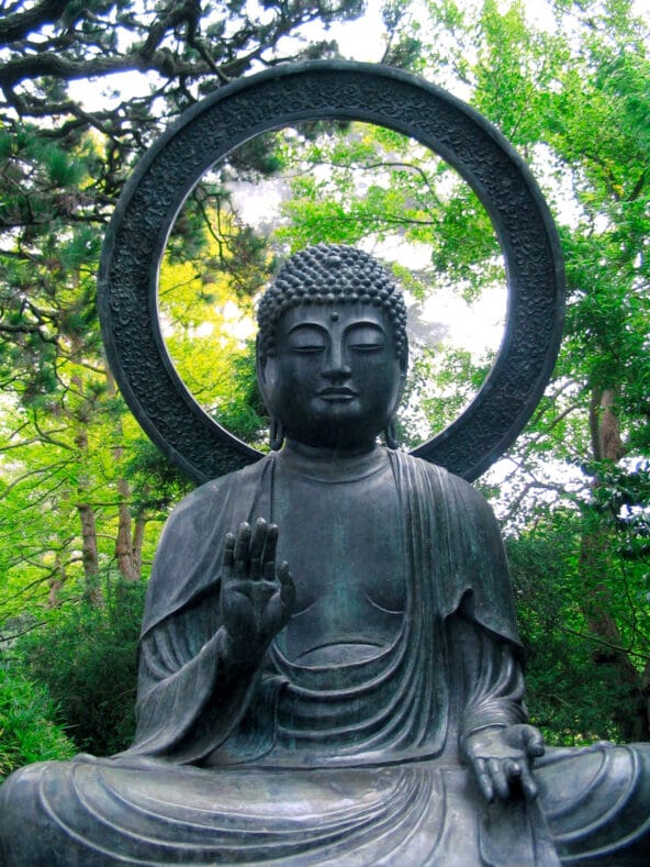 Bronze Buddha statue from 1790