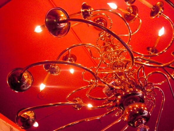 Candle Chandelier (with hidden object)