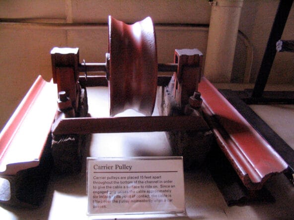 Carrier Pulley on display