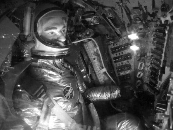 Controls inside the Lunar Reentry capsule