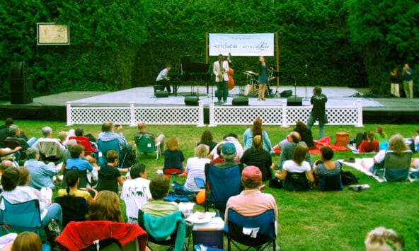 Devin Phillips performing (modern jazz quartet)