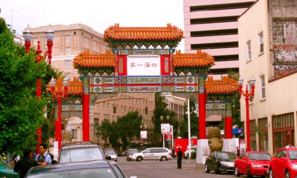 Entrance to Portland's Chinatown