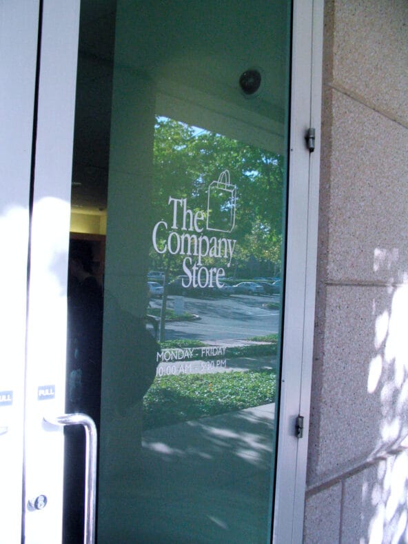 Entrance to The Company Store