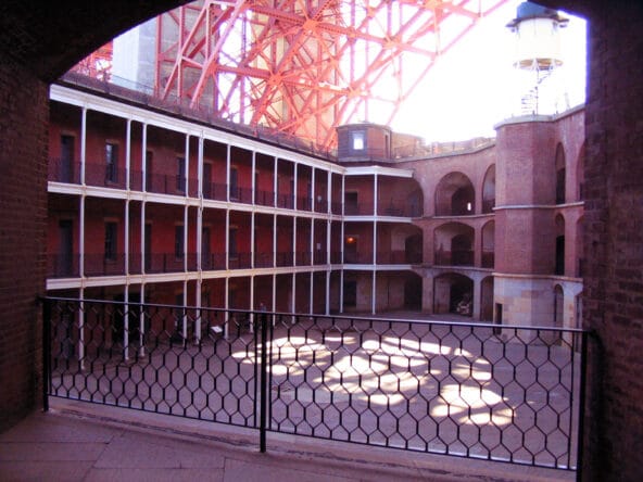 Fort Point courtyard