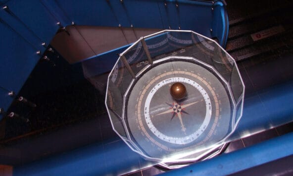Foucault Pendulum from above