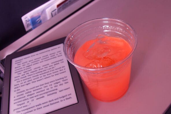 Free Mai Tai beside Kindle