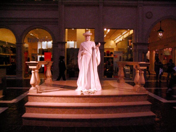 Offerings at the feet of a Saint in Venetian