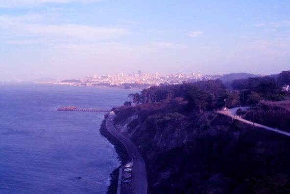 San Francisco city from afar
