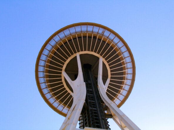 Saucer section of Space needle (zoom)