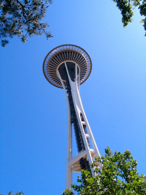 Space Needle towering above