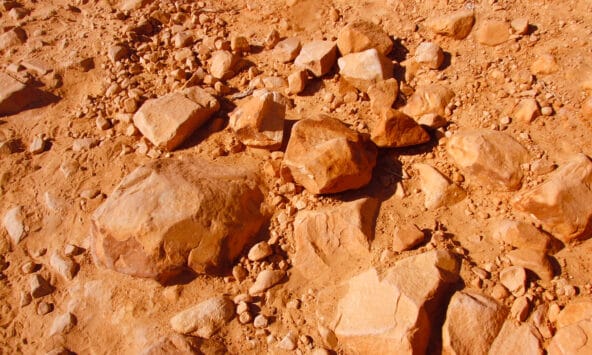 Stones n Reddish Sand 2