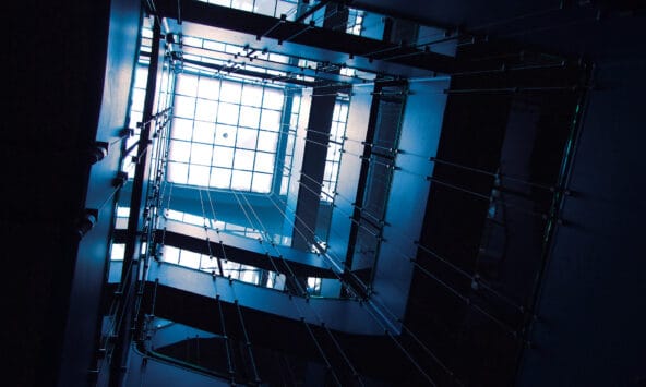 Top of Foucault Pendulum shaft