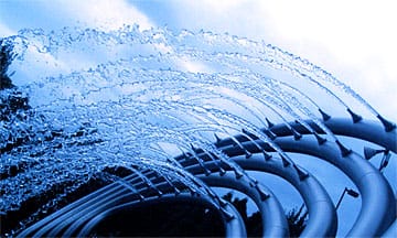 Car Wash Fountain (closeup)