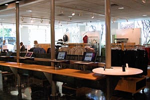 MacBooks inside of Apple Company Store