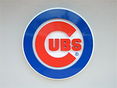 Life-Sized Chicago Cubs logo Life-Sized Chicago Cubs logo