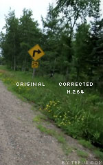 Corrected video comparison Corrected video comparison