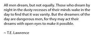 T. E. Lawrence Quote Poster T. E. Lawrence Quote Poster