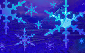 Snowy Peak - Aglow Snowy Peak - Aglow